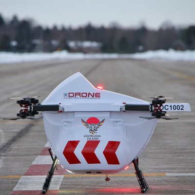 Drone Delivery Canada's Sparrow Drone (CNW Group/Drone Delivery Canada)