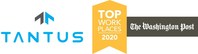 Tantus Technologies was also named a Top Washington-Area Workplace in 2019.