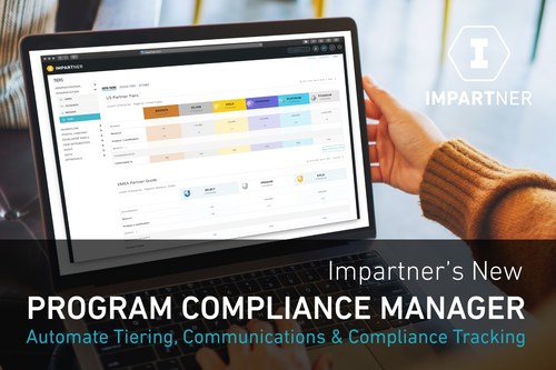Impartner’s New Program Compliance Manager automates partner tiering, tracking of partners’ progress in complying with program criteria, and updates partners on program status.