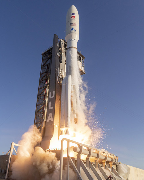A United Launch Alliance (ULA) Atlas V rocket carrying the Mars 2020 mission with the Perseverance rover for NASA, lifted off from Space Launch Complex-41, Cape Canaveral, Fla., on July 30 at 7:50 a.m. EDT.