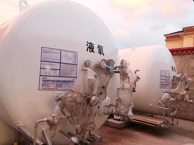 The tanks have been provided to Tibet to contribute to the region’s oxygen supply project.