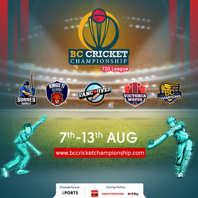 BC Cricket Championship is bringing Cricket back to your screens! Mark your calendars! Catch all the action live on One Sports, India from 7th Aug - 13th Aug. You don't want to miss this one!