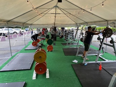 OVOX - A NJ Based Gym becomes 1st to legally reopen in outdoor tented COVID-19 compliant space
