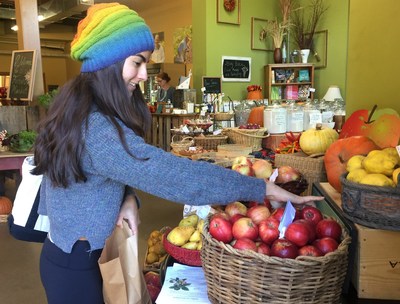Shoppers increase their average purchase amounts of local food