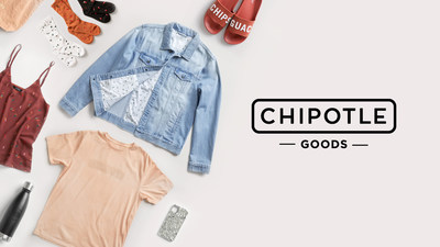 Chipotle is launching a responsibly sourced line of Chipotle Goods, made with organic cotton, and branded accessories. Today Chipotle Rewards’ 15 million members will have first access to the collection by using a special password shared via email. The Chipotle Goods line will be available for the public beginning August 4.