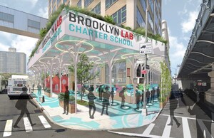 Brooklyn Laboratory Charter Schools, Leading Architecture Firms SITU &amp; WXY, Unveil New "Front Porch" Urban Design Concept to Support Safe Entry and School Arrival Amidst COVID-19