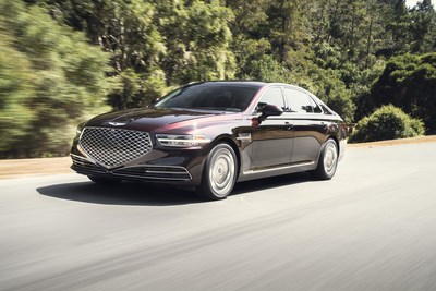 The 2020 Genesis G90 Premium Luxury Sedan has increased sales 16.3 percent July 2020 YTD.
