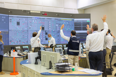 The Moment Of Activation At The Barakah Nuclear Power Plant in Abu Dhabi.