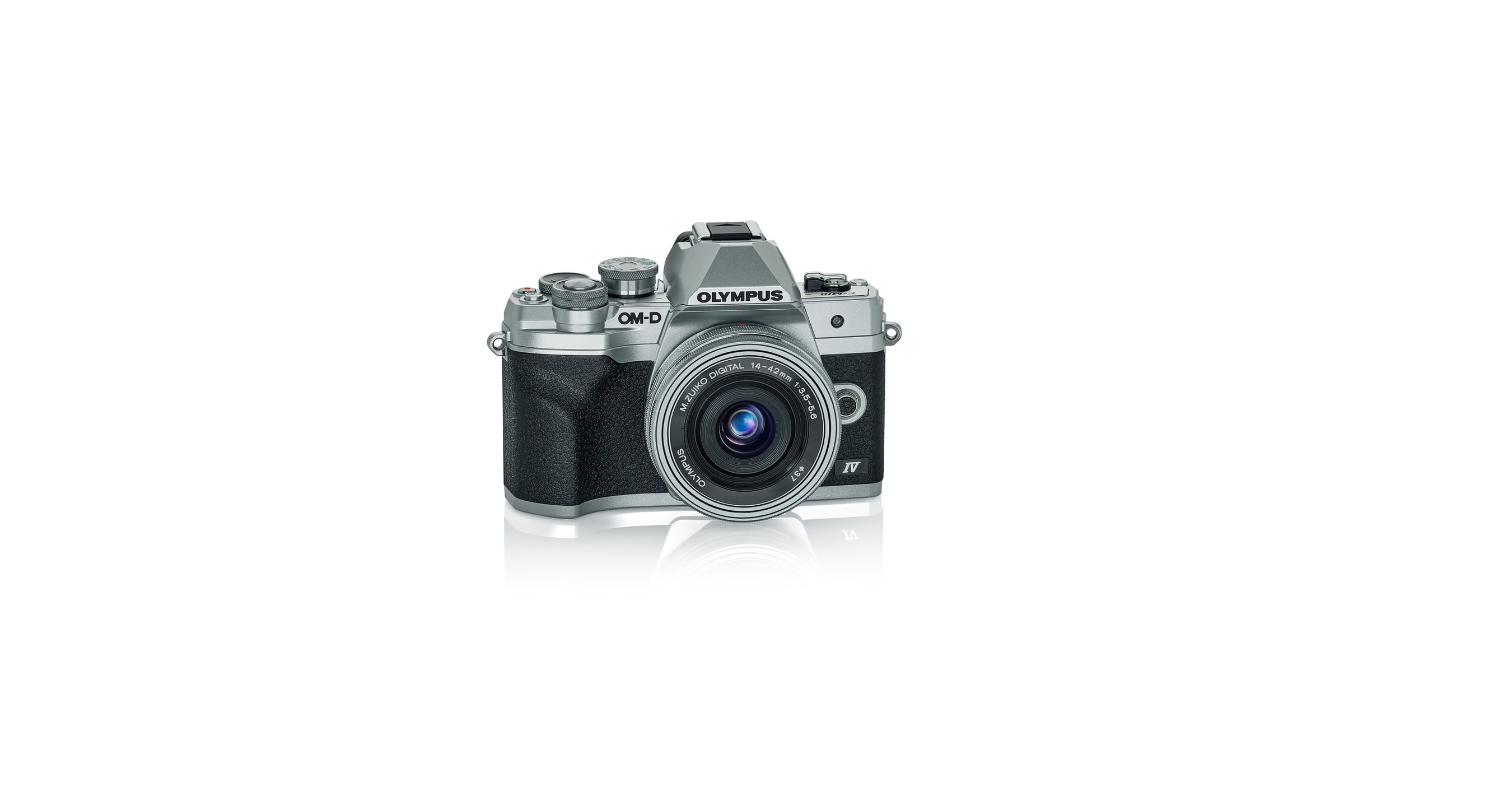 Buy Olympus OM-D E-M10 Mark IV Mirrorless Camera in Silver with 14