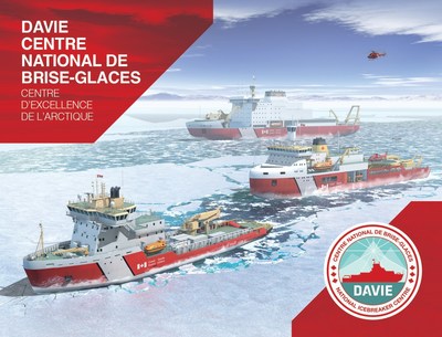 Chantier Davie cre le centre canadien des technologies polaires et de l'expertise arctique.

Chantier Davie est le seul chantier naval capable de commencer  travailler aujourd'hui sur le brise-glace polaire en remplacement du NGCC Louis S. St-Laurent. (Groupe CNW/Chantier Davie Canada Inc.)