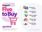 RetailMeNot's Five to Buy in August