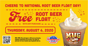 Hamburger Stand Treats Customers to a FREE Root Beer Float With Purchase on National Root Beer Float Day