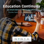 NYNJA to Host Webinar on August 13, 2020 with Technology and Education Leaders to Discuss "How to Win With Remote University Learning"