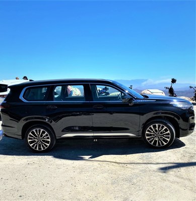 The VANTAS VX engineering test vehicle on a pre-testing trip across Southern California's legendary Ortega Highway. VANTAS is a new brand being introduced by HAAH Automotive Holdings. The first VANTAS will go on sale in late 2021 or early 2022.