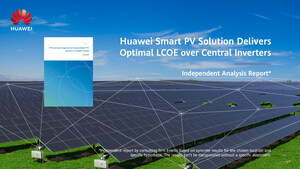 Estudo Indica que Solução Fotovoltaica Inteligente da Huawei Entrega Máximo LCOE em Comparação a Inversores Centrais