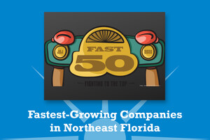 Brightway Insurance ranks among the fastest-growing companies in Northeast Florida for the 12th year in a row
