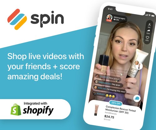 Spin Live with Shopify Integration