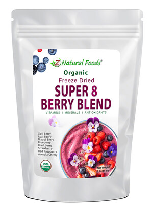 Z Natural Foods Announces New Organic Freeze-Dried Berry Blend