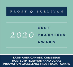 Frost &amp; Sullivan reconoce a CenturyLink por la Excelencia a la Innovación en Comunicaciones Unificadas como Servicio en América Latina y el Caribe