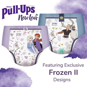 Pull-Ups® Introduces New Leaf™, a Super Soft Training Underwear with Plant-Based* Ingredients featuring Exclusive Designs from Disney's "Frozen II"
