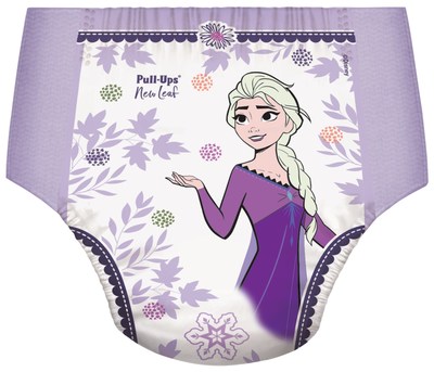 Pull-Ups® Introduces New Leaf™, a Super Soft Training Underwear with Plant- Based* Ingredients featuring Exclusive Designs from Disney's Frozen II