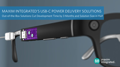 MAX77958 and MAX77962 USB-C Power Delivery Solutions from Maxim Integrated Accelerate Industry Adoption by Cutting Development Time by Three Months and Reducing Solution Size in Half