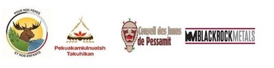 Les Premires Nations de Mashteuiatsh, Pessamit et Essipit et Mtaux BlackRock Inc. - logo (Groupe CNW/Mtaux BlackRock Inc.)