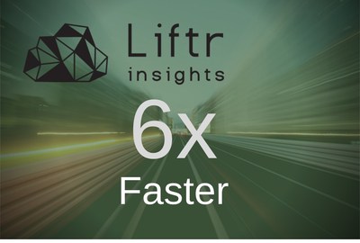 Liftr Insights increases cadence from 3x to 6x competition