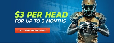 $3 Per Head for up to 3 months! (CNW Group/PayPerHead)