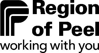 Logo de Region of Peel (Groupe CNW/Société canadienne d'hypothèques et de logement)