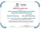 Squirrel AI Learning Wins UNESCO AI Innovation Award