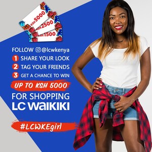 #LCWKEGIRL Instagram Contest For Fashion Lovers From LC Waikiki