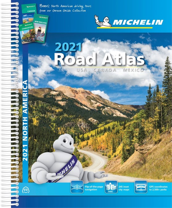 Michelin Announces 2021 Road Atlas With Featured Driving Tours For Summer And Fall Getaways