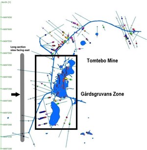 District Releases Additional Historic Drill Results at the Former Tomtebo Mine Including 4.0 m at 11.79% Copper