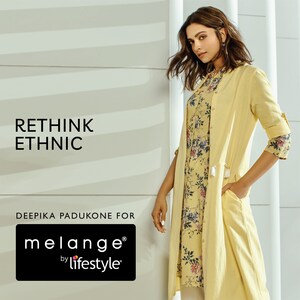 Contemporary Ethnicwear Brand, Melange by Lifestyle, Announces Deepika Padukone as Brand Ambassador