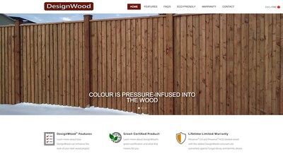 Viance launches DesignWood.com for pre-colored, preservative treated wood.