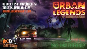Innovative Halloween Haunt Drive-Thru Experience Entitled "Urban Legends of Southern California" to Take Place October 1 - November 1 at The OC Fair &amp; Event Center