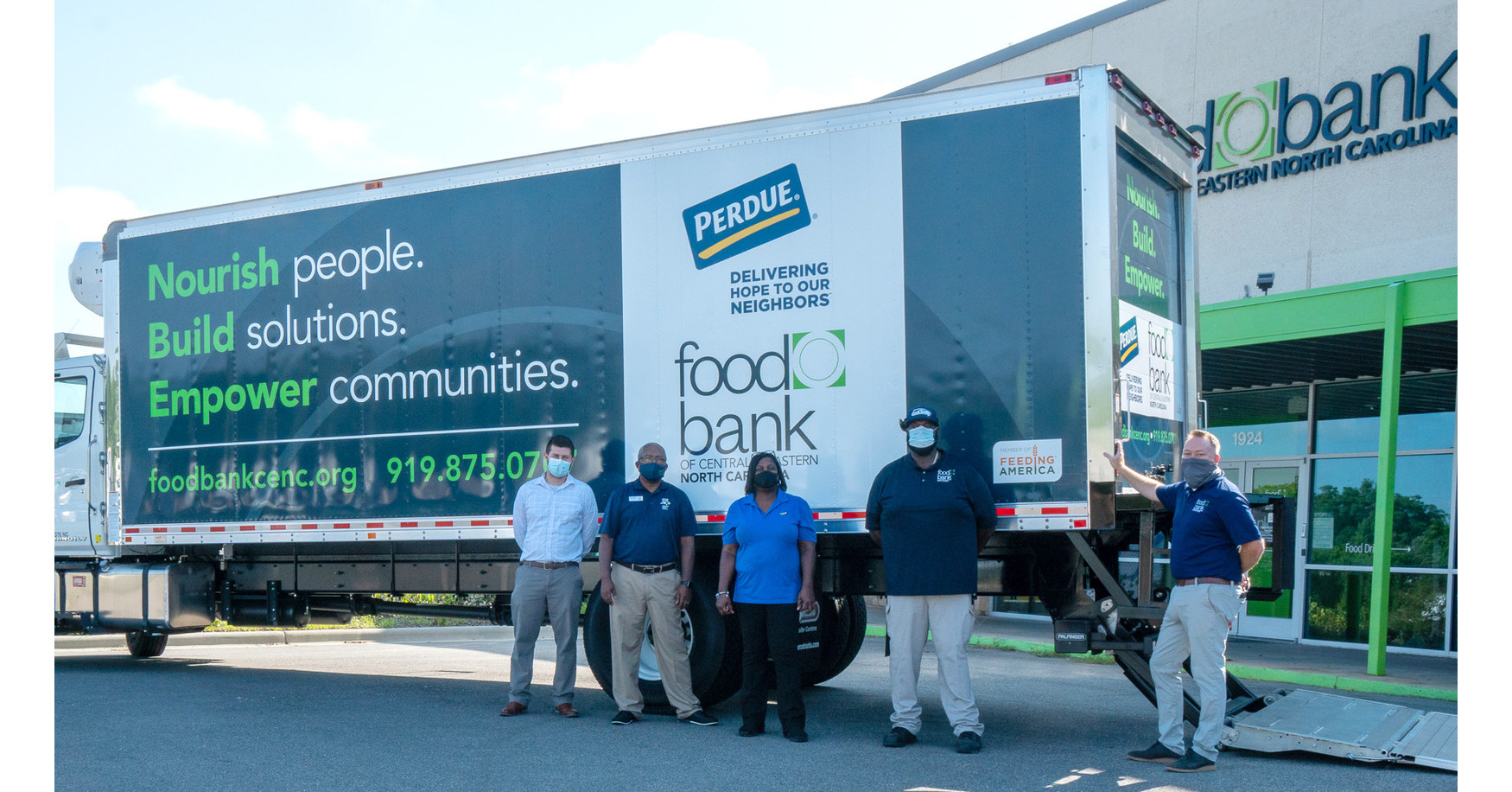Perdue Farms 100,000 Grant Provides Food Bank of Central & Eastern NC