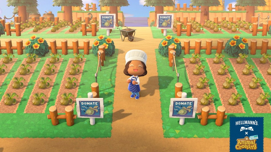 Hellmann's® new Animal Crossing island converts players' virtual food waste  into real food for people in need
