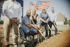 Hillwood Communities, Building Homes for Heroes and Highland Homes Break Ground on Mortgage-Free Home for Deserving Veteran