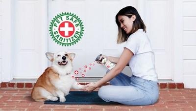Absorbine Pet Care Launches New SaniPet sanitizing spray that is clinically proven to kill 99.9% of germs and bacteria in 60 seconds.