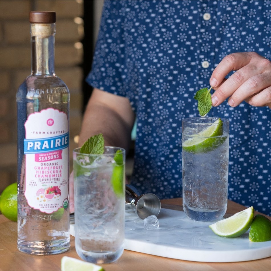 Prairie Organic Spirits Debuts FirstEver Vodka Botanicals Collection