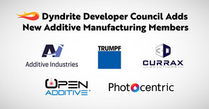 Dyndrite Developer Council Adds New Additive Manufacturing Vendors, Additive Industries, Currax, Open Additive, Photocentric and TRUMPF