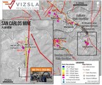 Vizsla Makes Second Discovery Drilling 1,245 G/T Silver Equiv. Over 1.5 Metres Within 421 G/T Silver Equiv. Over 6.75 Metres at Panuco, Mexico