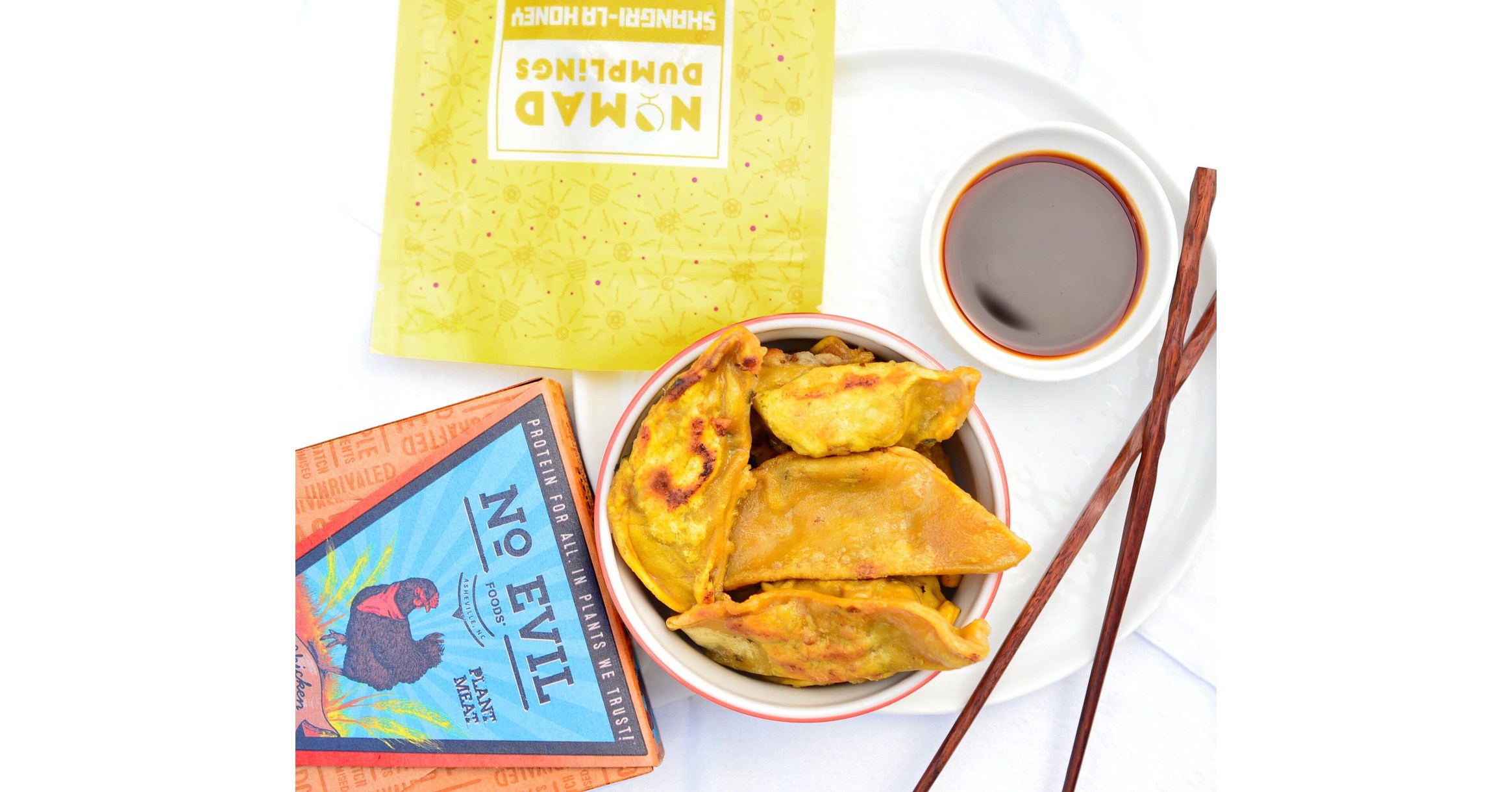 No Evil Foods and Nomad Dumplings Partner to Replace Signature Chicken Dumpling With a Plant