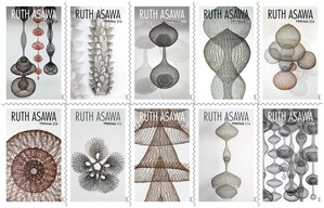 Pioneering Japanese American Artist Ruth Asawa Honored With Forever Stamps