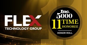 Flex Technology Group Maintains Rapid Growth With 11 Consecutive Years on the 2020 Inc. 500|5000 List of Fastest-Growing Companies