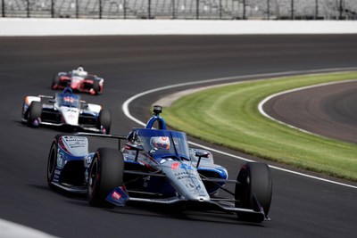 The 54th annual Louis Schwitzer Award was presented to eight engineers for their engineering excellence in developing the Aeroscreen for INDYCAR invention, which protects the driver from airborne debris.