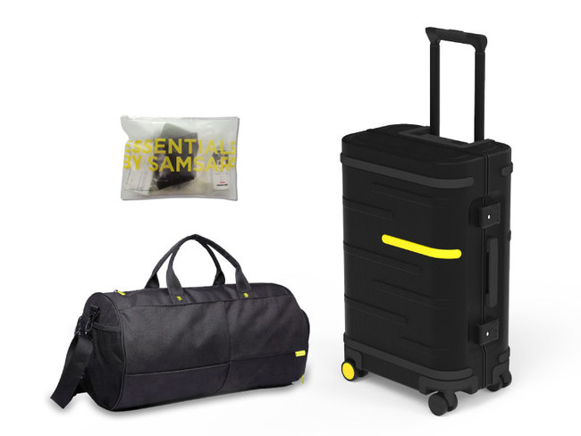 Samsara Luggage’s products combines smart tech and smart materials to provide the ultimate protection for travelers.