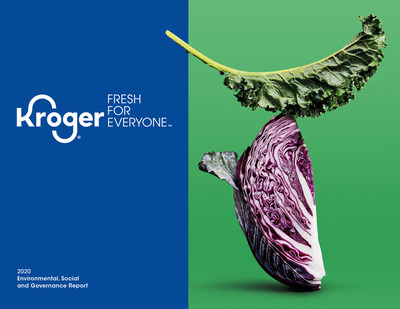 Kroger's 2020 Environmental, Social and Governance Report outlines the company's improved performance on Zero Hunger | Zero Waste and sustainability commitments.